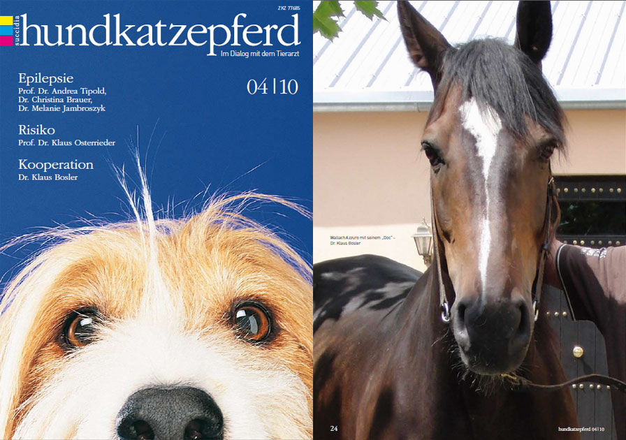 hundkatzepferd - im dialog mit dem Tierarzt. Kooperation Dr. Klaus Bosler