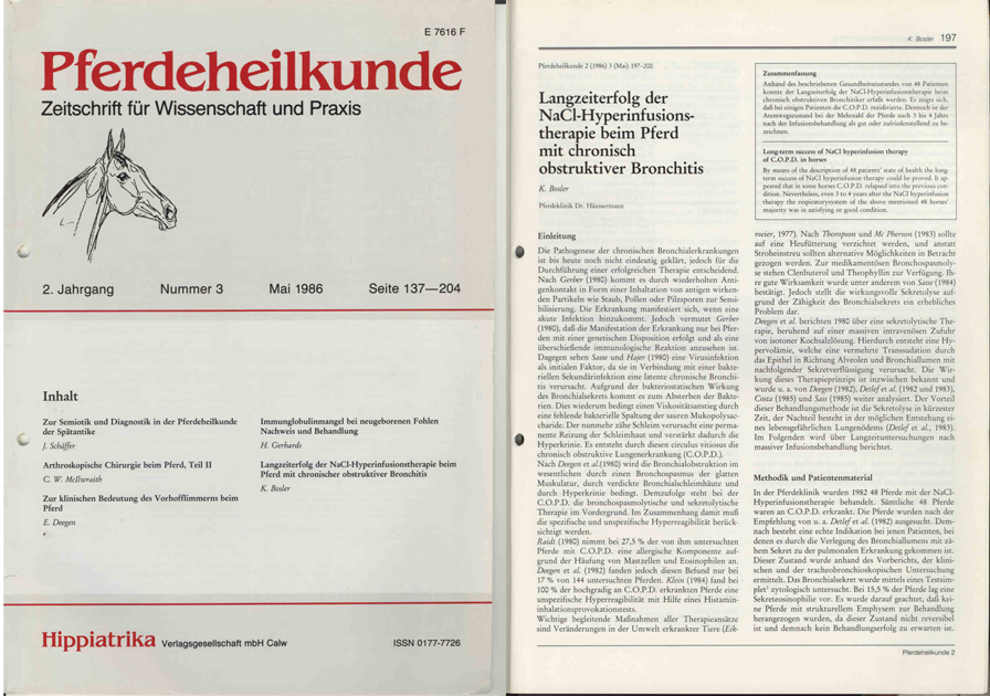 Pferdeheilkunde